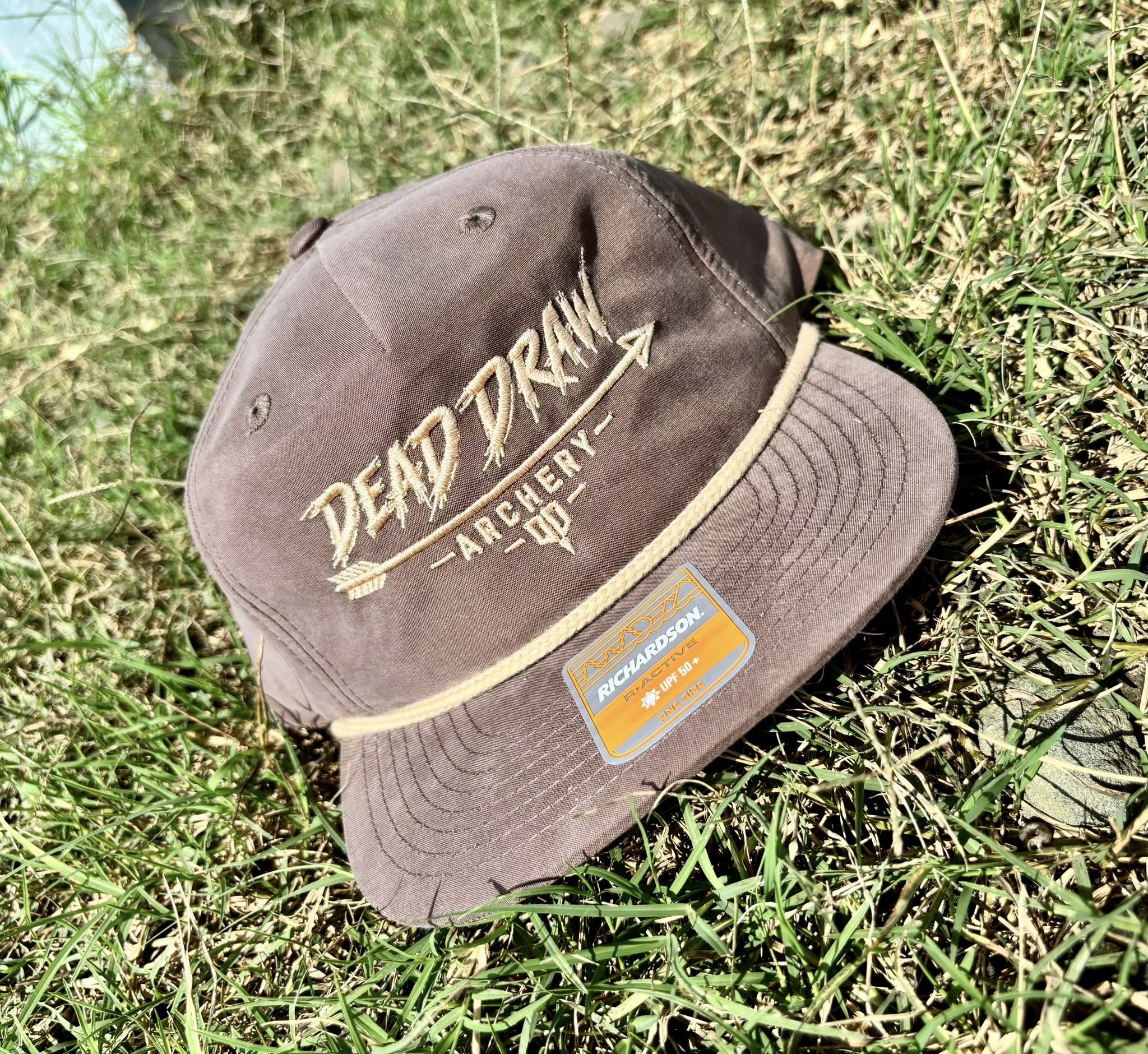 Dead Draw Archery Dark Mocha/Khaki Richardson 256 Snapback Hat
